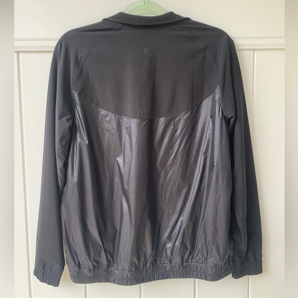 Lululemon All Roads Half 1/2 Zip Black Pullover Jacket Windbreaker Like New Sz 6 - Picture 2 of 13